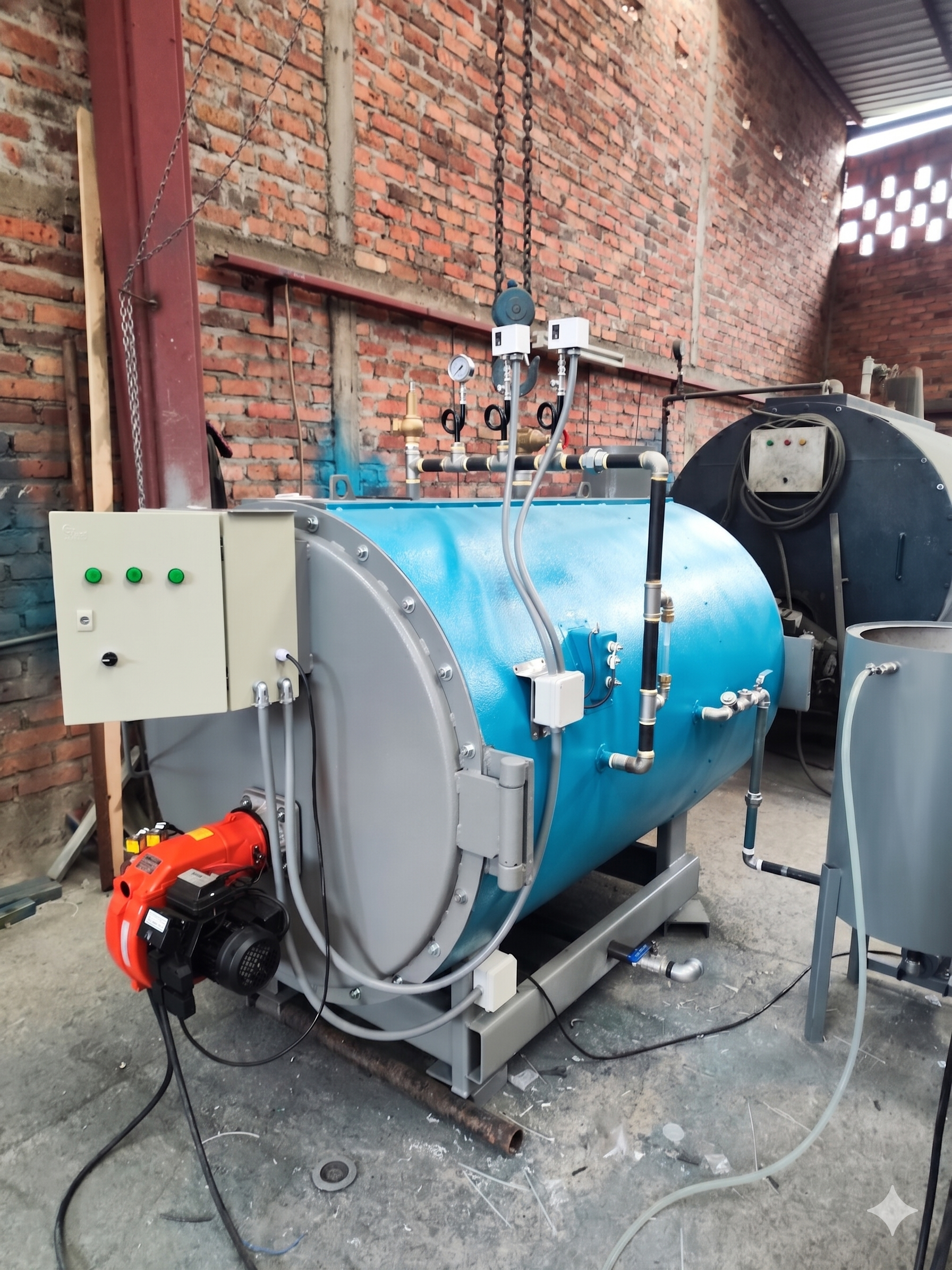 Sistema de generación de vapor y recuperación térmica CODEMIJ en planta textil